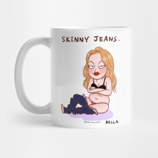 Skinny Jeans Tee Mug